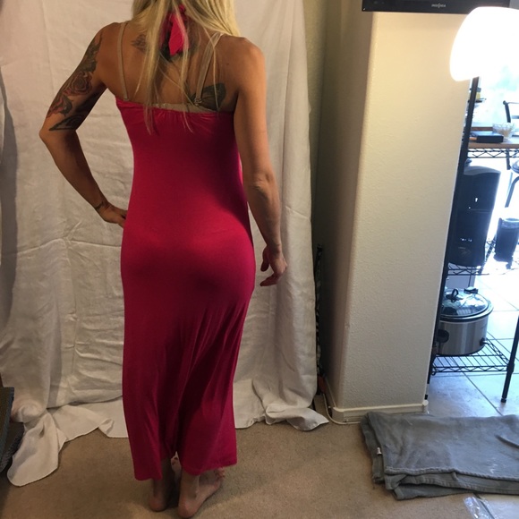 Pink Maxi Dress - Picture 6 of 8